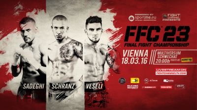 FFC 23 Vienna: Three title bouts coming up in the Austrian capital!