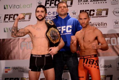 FFC 27 Weigh-in: Staring faces off Stošić, Pejić fails to meet the scales!