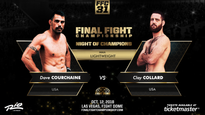 Courchaine and Collard Battle for FFC Title Oct. 12