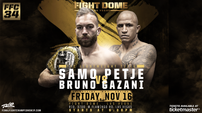 FFC 34 Is Ready To Rock The Dome Nov. 16