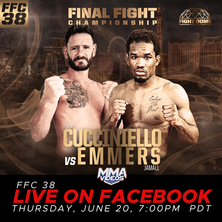 FFC 38 TO BE SHOWN LIVE WORLDWIDE ON FACEBOOK THIS THURSDAY!