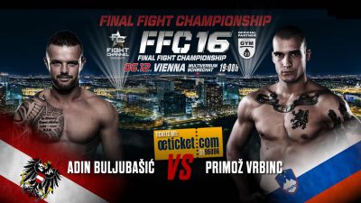 FFC 16 Vienna gets another interesting MMA match: Vrbinc vs. Buljubašic!