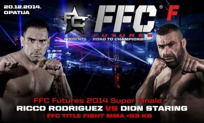 Rodriguez and Staring to fight for the FFC title in Opatija, Croatia!