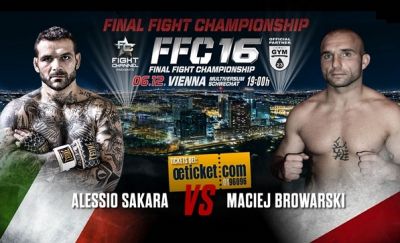 Alessio Sakara to debut at FFC 16 against Browarski – check out the countdown video!