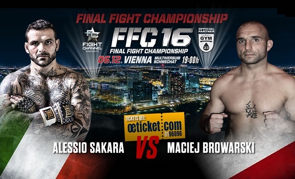 Alessio Sakara to debut at FFC 16 against Browarski – check out the countdown video!