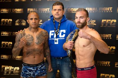 FFC 34 Official Weigh In Results At Fight Dome Las Vegas