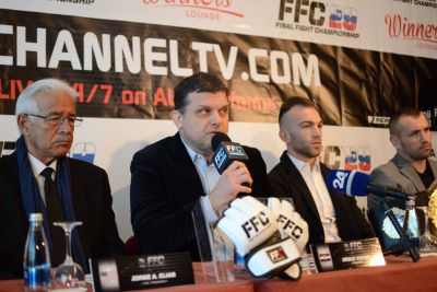 FFC 29 pre-fight press conference: Zovko introduces new FFC Vice President and announces first boxing match in the FFC!