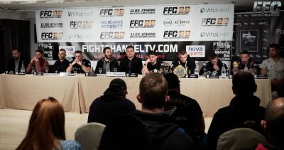 FFC 28 Pre-fight Press Conference – Petje: Last year was a mistake! Kakoubavas: When you make a mistake, you have to pay for it!