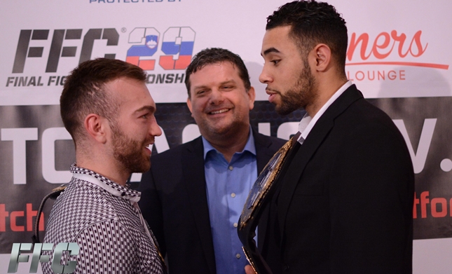 FFC 29: Press conference and Face-offs (PHOTO)