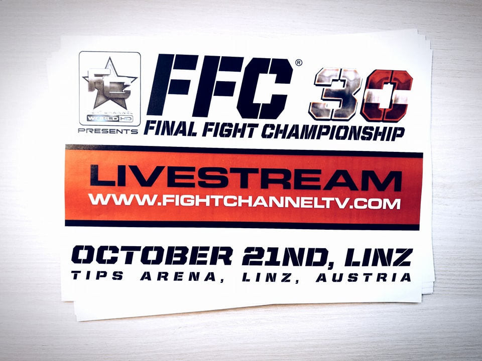 Watch FFC 30 live on fightchanneltv.com and Fight Channel World HD!